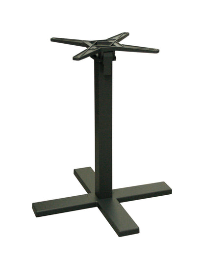 EASY 4 Tischgestell (4-Kant eckig) anthrazit Bistro Gastro Tisch Beine Gestell