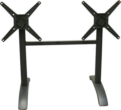 EASY 2+2 Tischgestell (4-Kant eckig) schwarz Bistro Gastro Tisch Beine Gestell