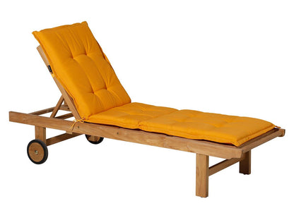 Madison Liegenauflage Panama Golden Glow 200x60x7 cm Garten Möbelauflage