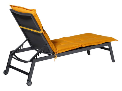 Madison Liegenauflage Panama Golden Glow 200x60x7 cm Garten Möbelauflage