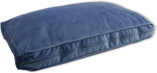 Palettenkissen Lehnenkissen 60x40 cm Blau | Outdoor Velvet Stoff
