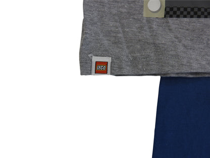 Lego Star Wars Kinder Schlafanzug lang 2tlg Pyjama Set Trooper Jungen grau