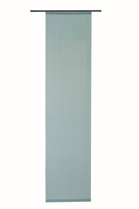 Homing Flächenvorhang Luis 60x245 aqua Vorhang Vorhänge Schlafzimmer transparent