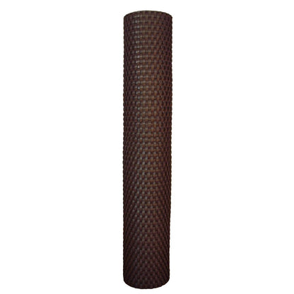 Polyrattan PVC Sichtschutzmatte 300x100 Balkon Sichtschutz Zaun Windschutz braun