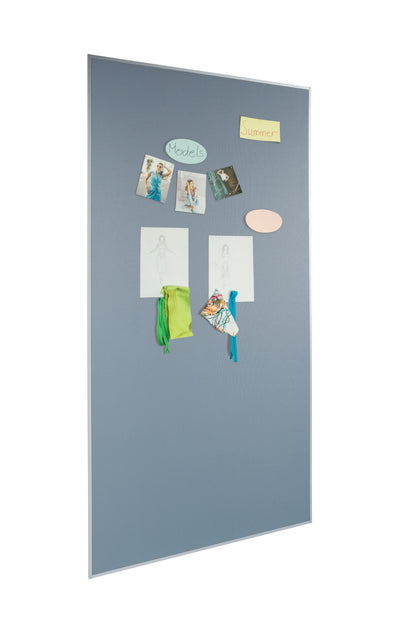 Sigel MU010 Agiles Pinnboard meet up grau 90x180cm Pinnwand Moderationstafel