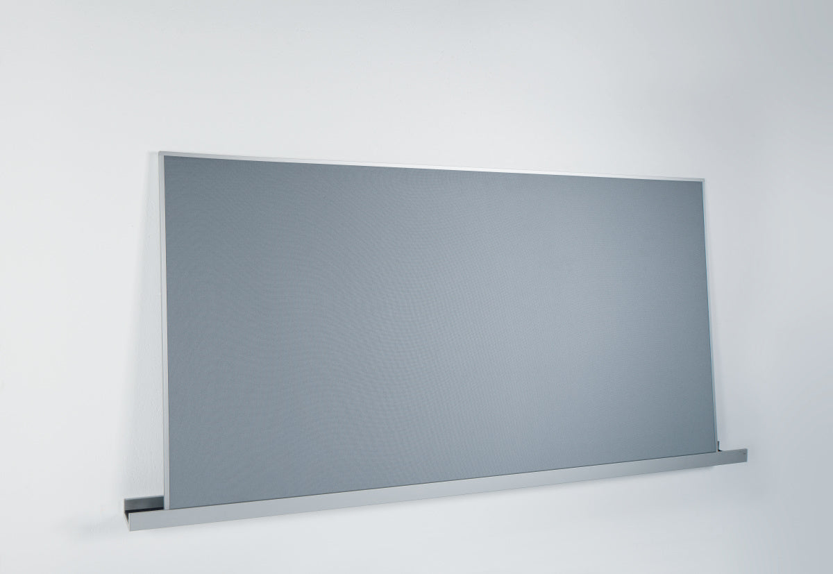 Sigel MU010 Agiles Pinnboard meet up grau 90x180cm Pinnwand Moderationstafel