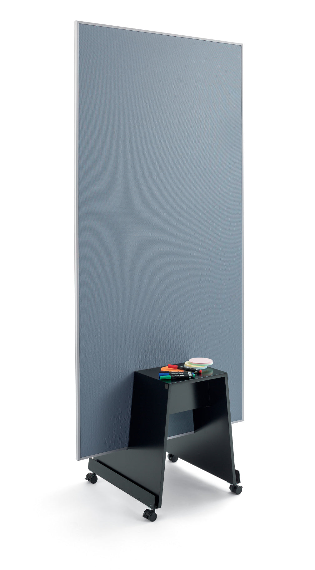 Sigel MU010 Agiles Pinnboard meet up grau 90x180cm Pinnwand Moderationstafel