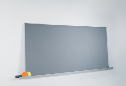 Sigel MU010 Agiles Pinnboard meet up grau 90x180cm Pinnwand Moderationstafel
