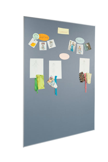 Sigel MU011 Agiles Pinboard meet up grau 120x180 cm Pinnwand Moderationstafel