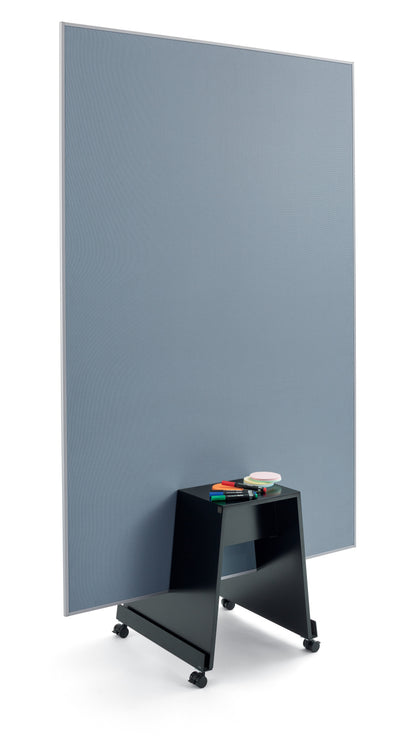 Sigel MU011 Agiles Pinboard meet up grau 120x180 cm Pinnwand Moderationstafel