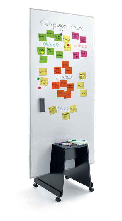 Sigel MU020 Agiles Whiteboard meet up weiß 90x180 cm Pinnwand Leinwand Tafel