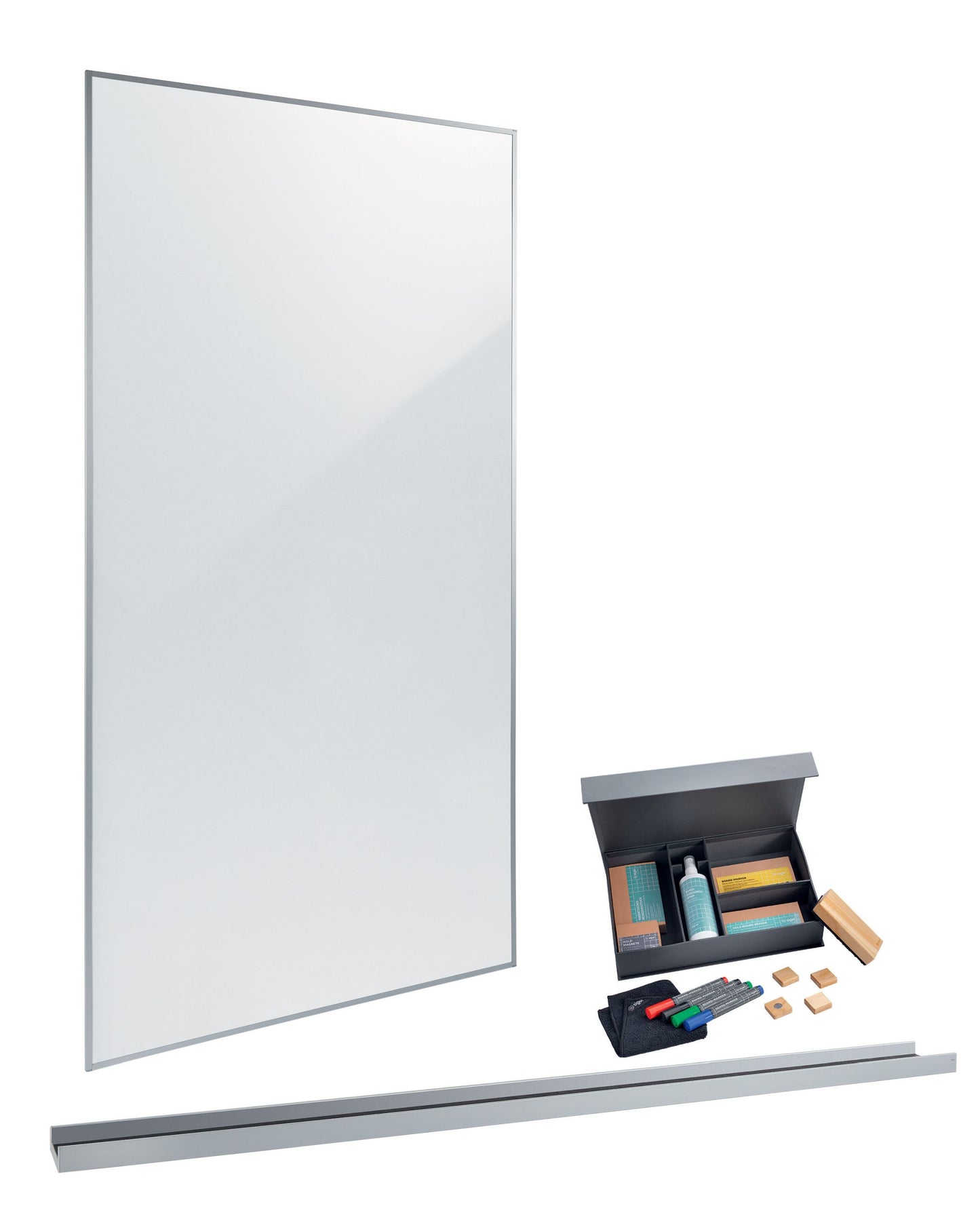 SIGEL MUB05 Meet up Bundle Set Whiteboard Multifunktions Leinwand Board Tafel