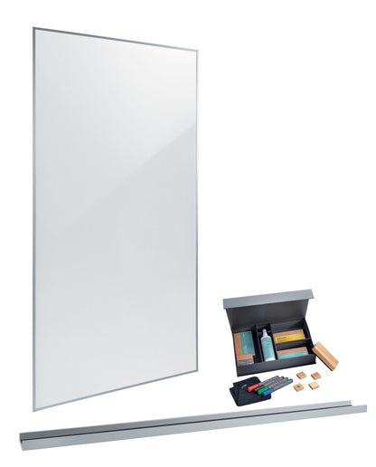 SIGEL MUB05 Meet up Bundle Set Whiteboard Multifunktions Leinwand Board Tafel
