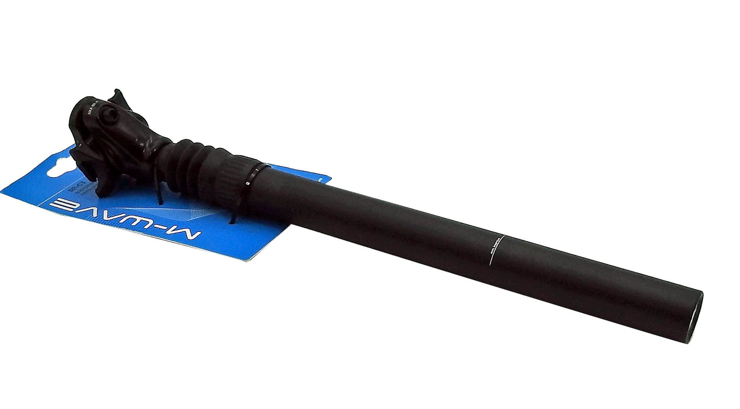 Federsattelstütze 100 Kg M-Wave SP-3.0 Sattelstütze gefedert Alu Ø 27,2 - 31,8 mm