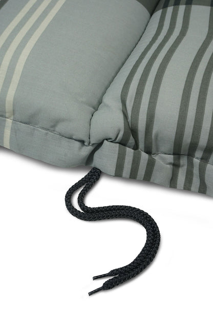 4x Garten Hochlehner Sitzauflage Sitz Auflage Stuhlauflage Sitzpolster Polster