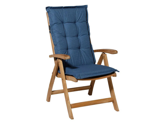 Madison Hochlehner Kissen 50x123 Outdoor Oxford Blue Garten Möbelauflage