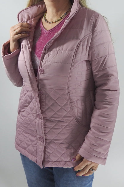 Damen Steppjacke Übergangsjacke Sommerjacke Frühling Sommer Jacke leicht Parka