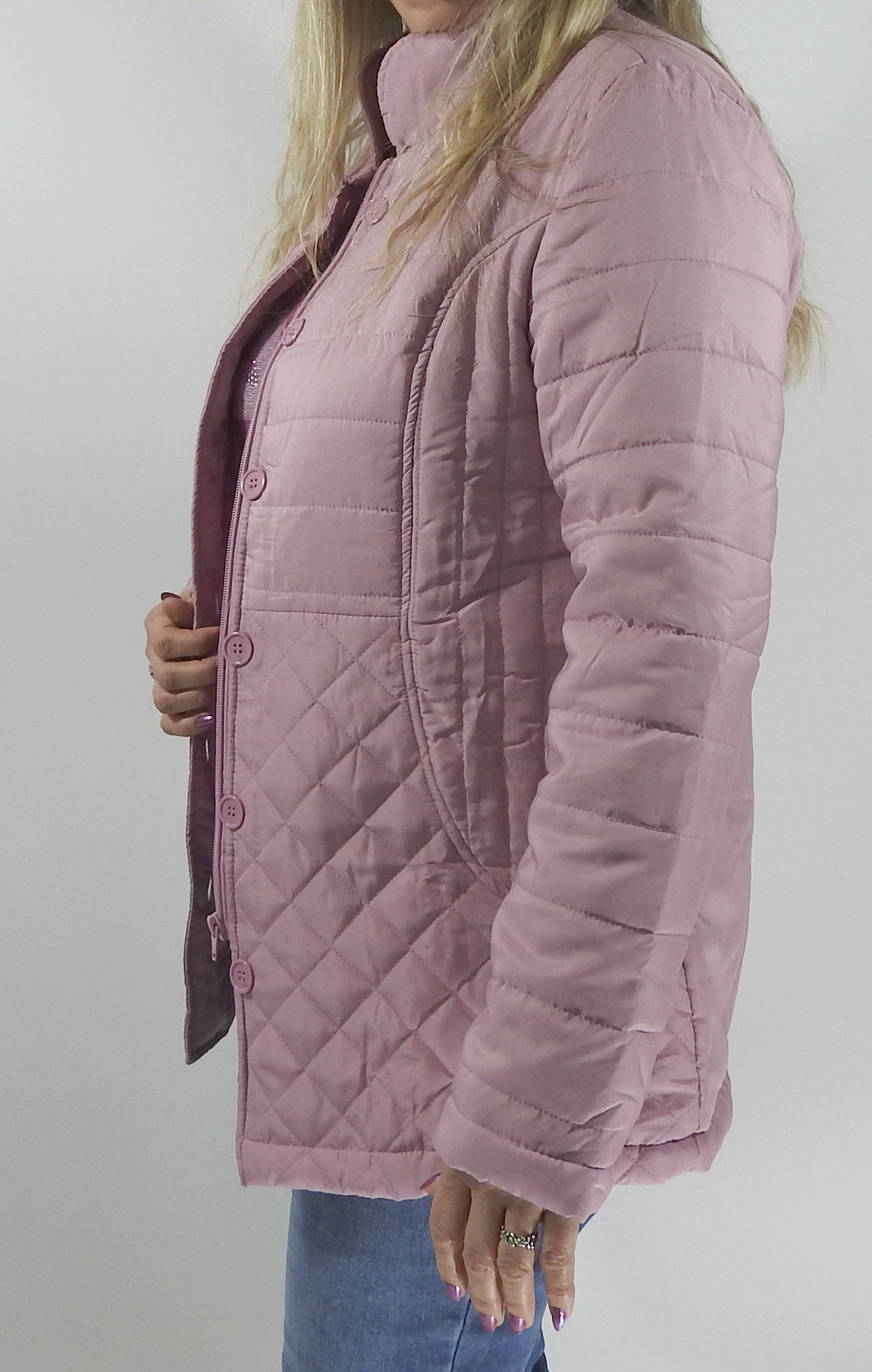 Damen Steppjacke Übergangsjacke Sommerjacke Frühling Sommer Jacke leicht Parka