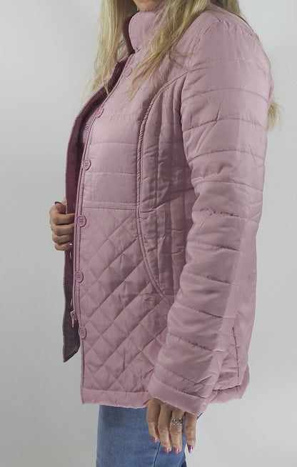 Damen Steppjacke Übergangsjacke Sommerjacke Frühling Sommer Jacke leicht Parka