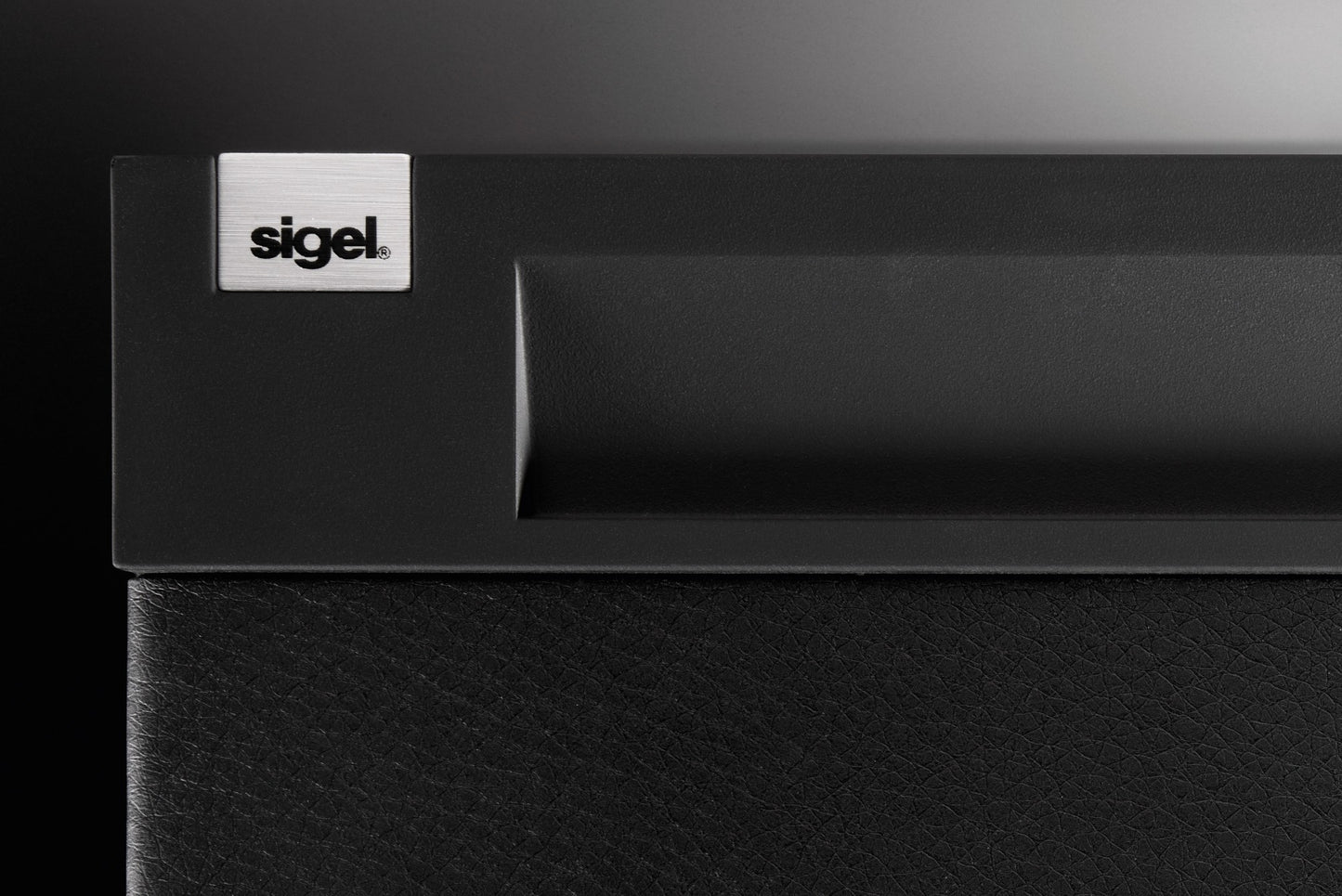SIGEL SA531 Schreibunterlage Cintano Lederimitat schwarz 60x49cm Auflage