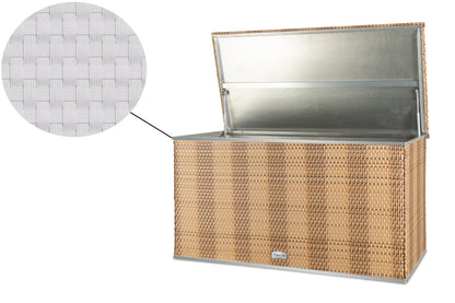 Premium Gartenbox Polyrattan Auflagenbox Kissenbox Gartentruhe Aufbewahrungs