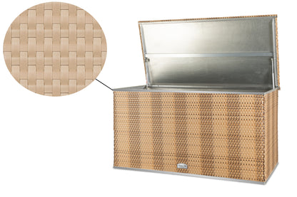 Premium Gartenbox Polyrattan Auflagenbox Kissenbox Gartentruhe Aufbewahrungs