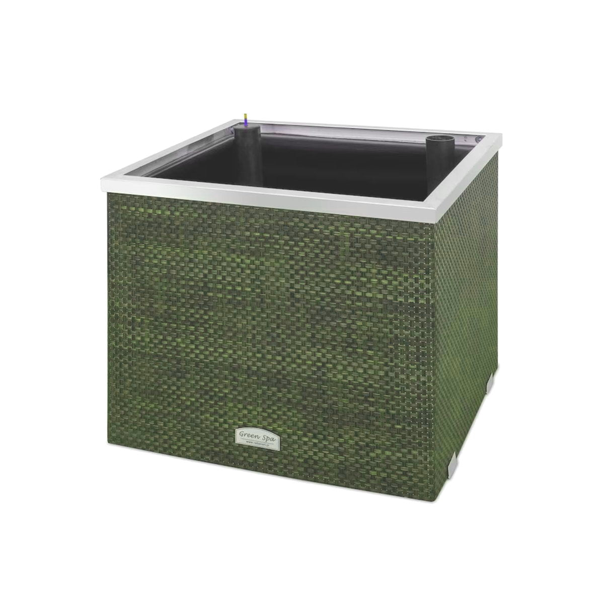 XL Polyrattan Pflanzkübel mit Selbstbewässerung Blumentopf Blumenkübel Hochbeet