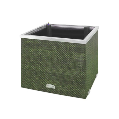 XL Polyrattan Pflanzkübel mit Selbstbewässerung Blumentopf Blumenkübel Hochbeet