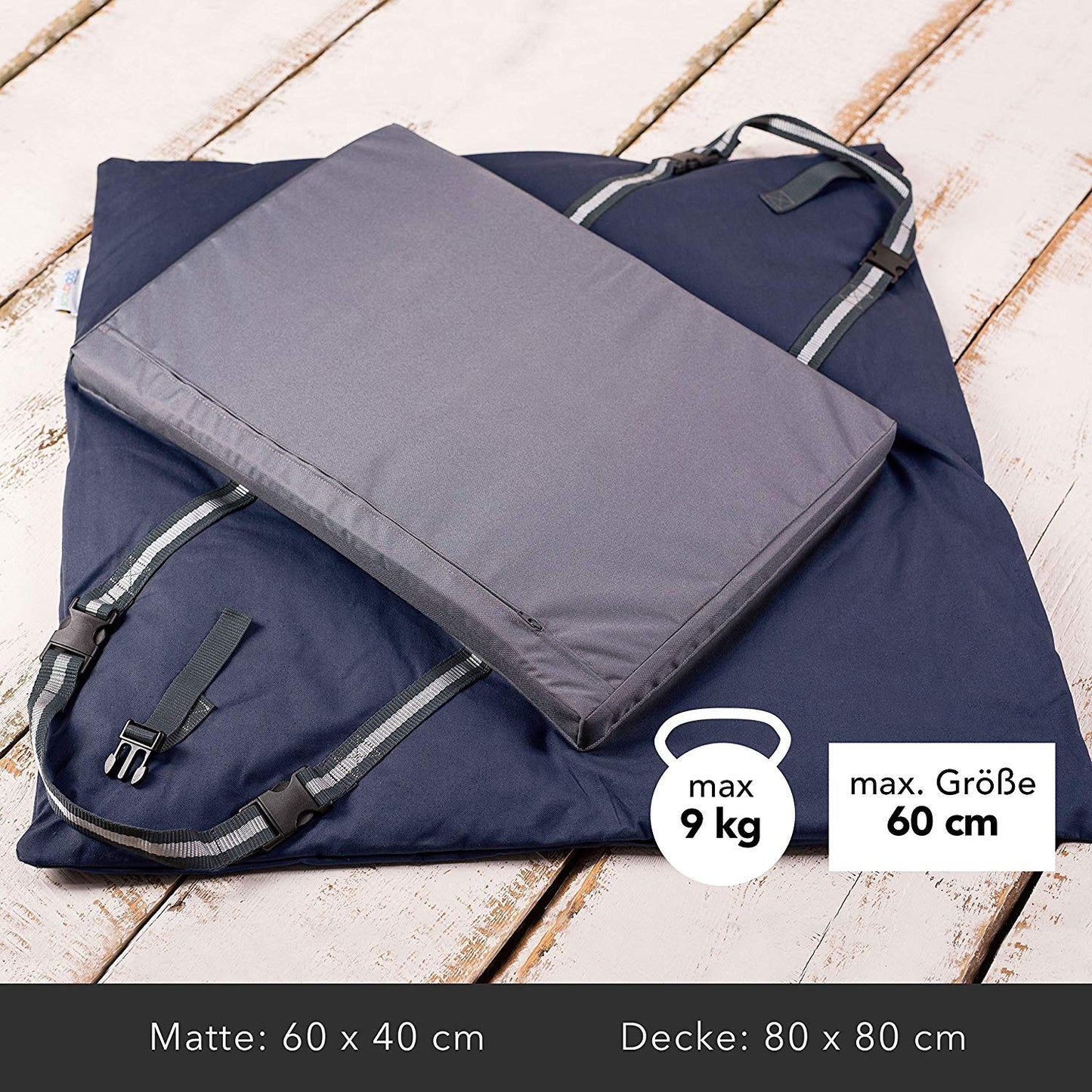 5in1 Schubidoo baby's bag Pucksack Tragegurt Baby Trage Tasche Auflage Decke