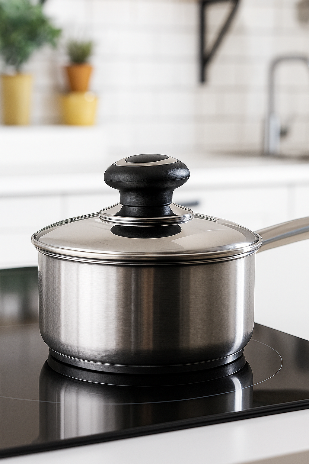 Edelstahl Topf Deckel Ø16cm Ersatz f. Pfanne Bratpfanne Pfannendeckel Topfdeckel