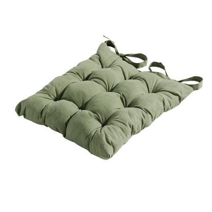 Madison Toscane Sitzkissen Kissen Basic Green 46x46x8 cm Garten Möbelauflage