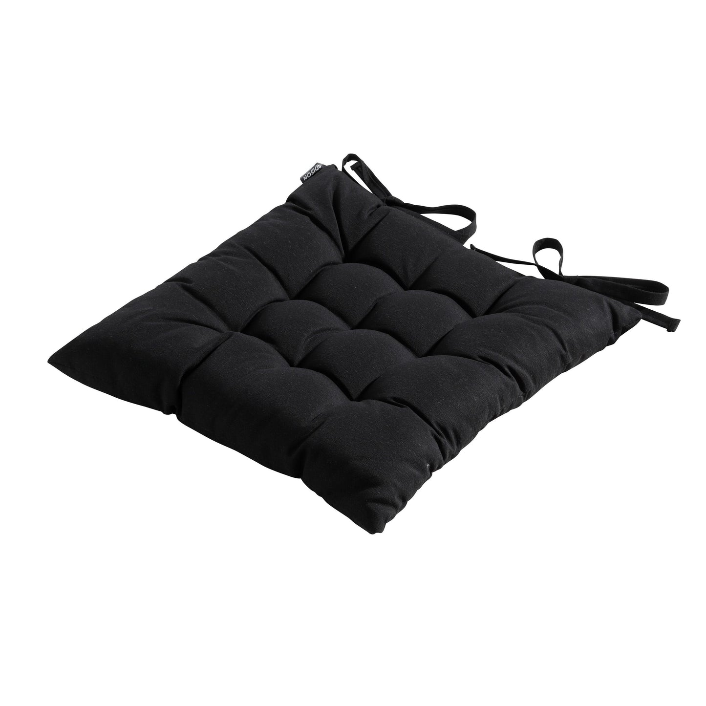 Madison Toscane Sitzkissen Panama Black 46x46x8 cm Garten Möbelauflage