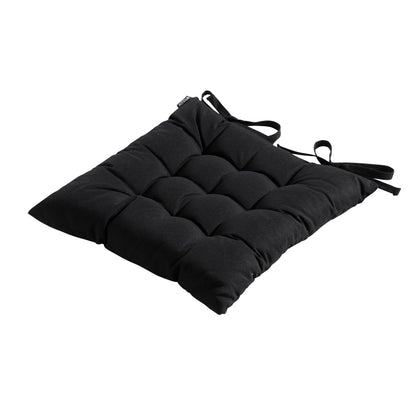 Madison Toscane Sitzkissen Panama Black 46x46x8 cm Garten Möbelauflage