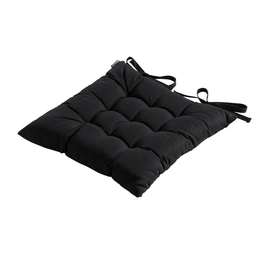 Madison Toscane Sitzkissen Panama Black 46x46x8 cm Garten Möbelauflage