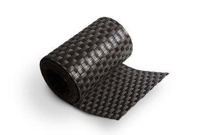 Polyrattan Sichtschutz Streifen Doppelstabmatten Zaun Rolle Blende Windschutz