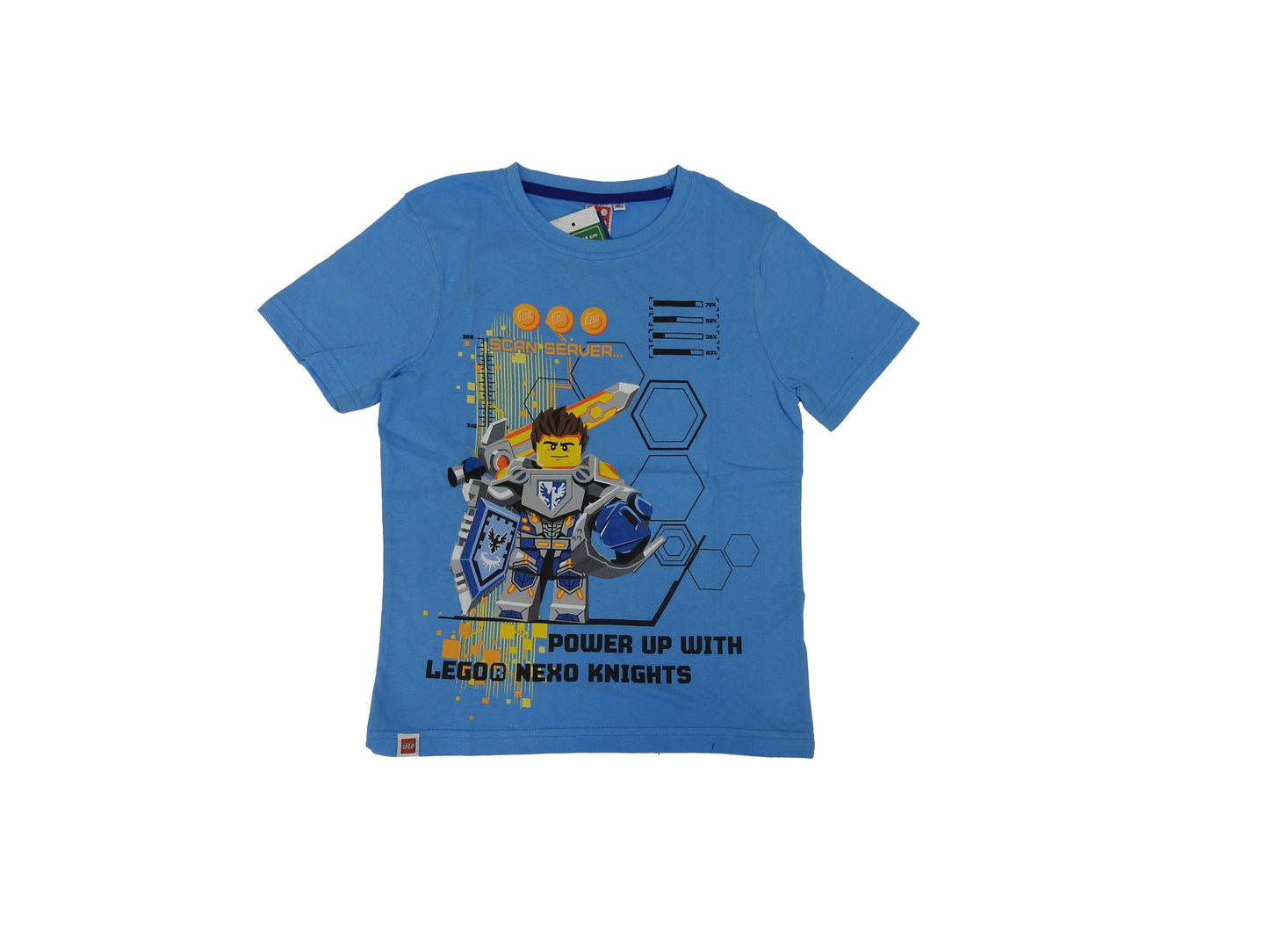 Lego NEXO Knights Ritter Kinder TShirt Jungen Kurzarmshirt Hellblau Short Sleeve