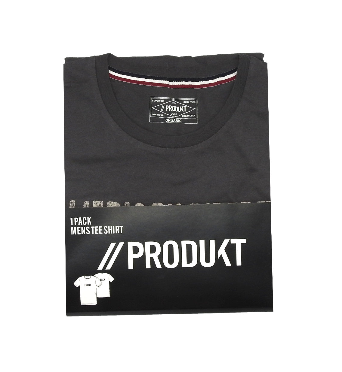 Herren T-Shirt bedruckt Basic BIO Baumwolle Kurzarm Shirt Rundhals Organic