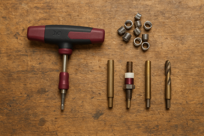 Gewindeschneider M12  Profi Reparatur Set Gewinde reparieren Reparaturhülse Satz