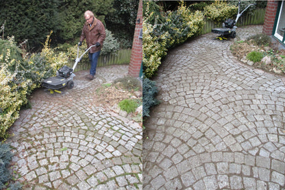 KWERN Wildkrautbürste GREENBUSTER Home 550 B+S 500E Reinigung Moos Unkraut Entferner