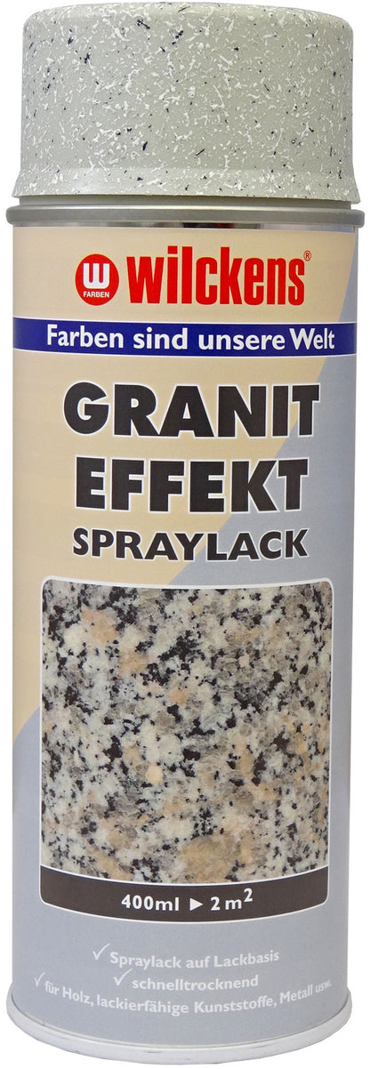 Wilckens Granit Effekt Spray Spraylack Granit-Look Sprühlack 400ml Spraydose