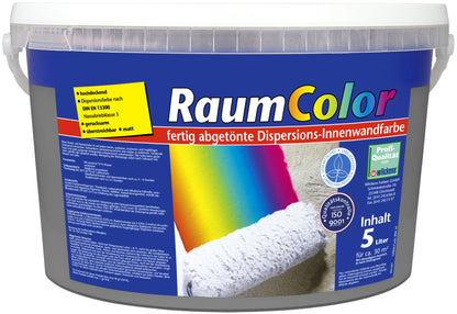 Wilckens 5l Raumcolor Basaltgrau Innenfarbe Wandfarbe hochdeckend matt Farbe