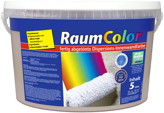 Wilckens 5l Raumcolor Cappuccino Innenfarbe Wandfarbe hochdeckend matt Farbe