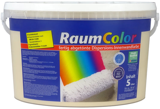 Wilckens 5l Raumcolor Latte Macchiato Innenfarbe Wandfarbe hochdeckend matt