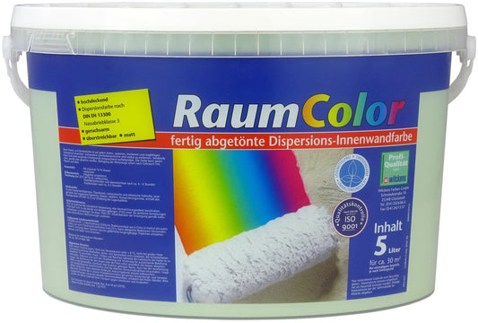 Wilckens 5l Raumcolor Pastellgrün Innenfarbe Wandfarbe hochdeckend matt Farbe