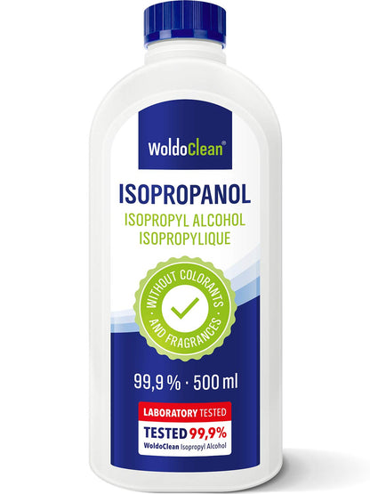 Isopropanol 99,9% Reinigungsalkohol 500ml Entfetter Alkohol Reiniger IPA