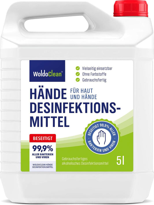 5l Desinfektion Desinfektionsmittel Kanister Haut Hände Flächen Hygiene Reiniger