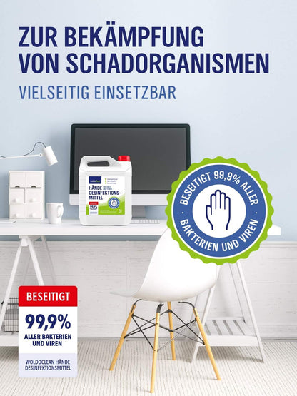 5l Desinfektion Desinfektionsmittel Kanister Haut Hände Flächen Hygiene Reiniger