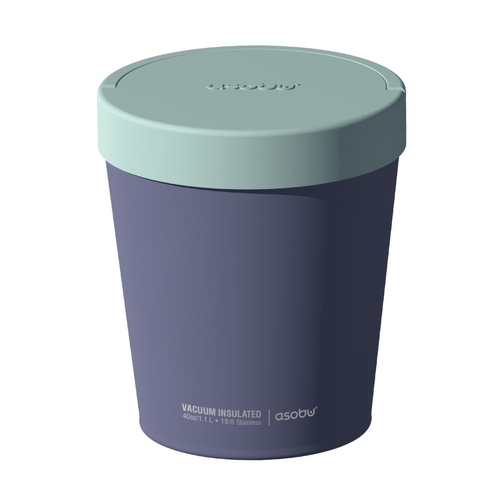 Asobu Edelstahl Lunch Thermobox für Eiscreme Kühler Isolierbox Warm und Kalt