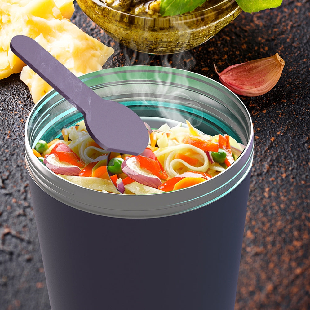Asobu Edelstahl Lunch Thermobox für Eiscreme Kühler Isolierbox Warm und Kalt