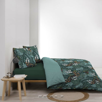 3tlg. Mikrofaser Bettwäsche Set 240x220cm Übergröße King Size Bett Kissen Bezug